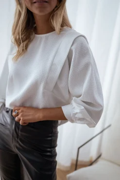 Chemisiers & Blouses-EASY-CLOTHES Blouse Lindy - écrueEasy Clothes Écrue       