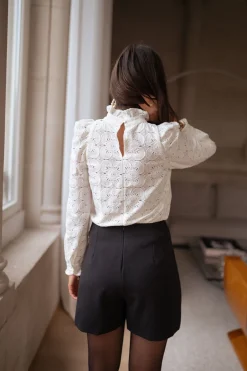 Chemisiers & Blouses-EASY-CLOTHES Blouse Meven - écrueEasy Clothes Écrue       