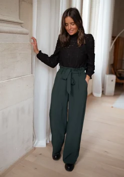 Chemisiers & Blouses-EASY-CLOTHES Blouse Meven - noireEasy Clothes Noire       