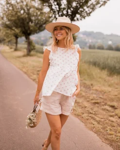 Chemisiers & Blouses-EASY-CLOTHES Blouse Miny - à fleursEasy Clothes À fleurs       