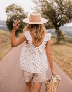 Chemisiers & Blouses-EASY-CLOTHES Blouse Miny - à fleursEasy Clothes À fleurs       