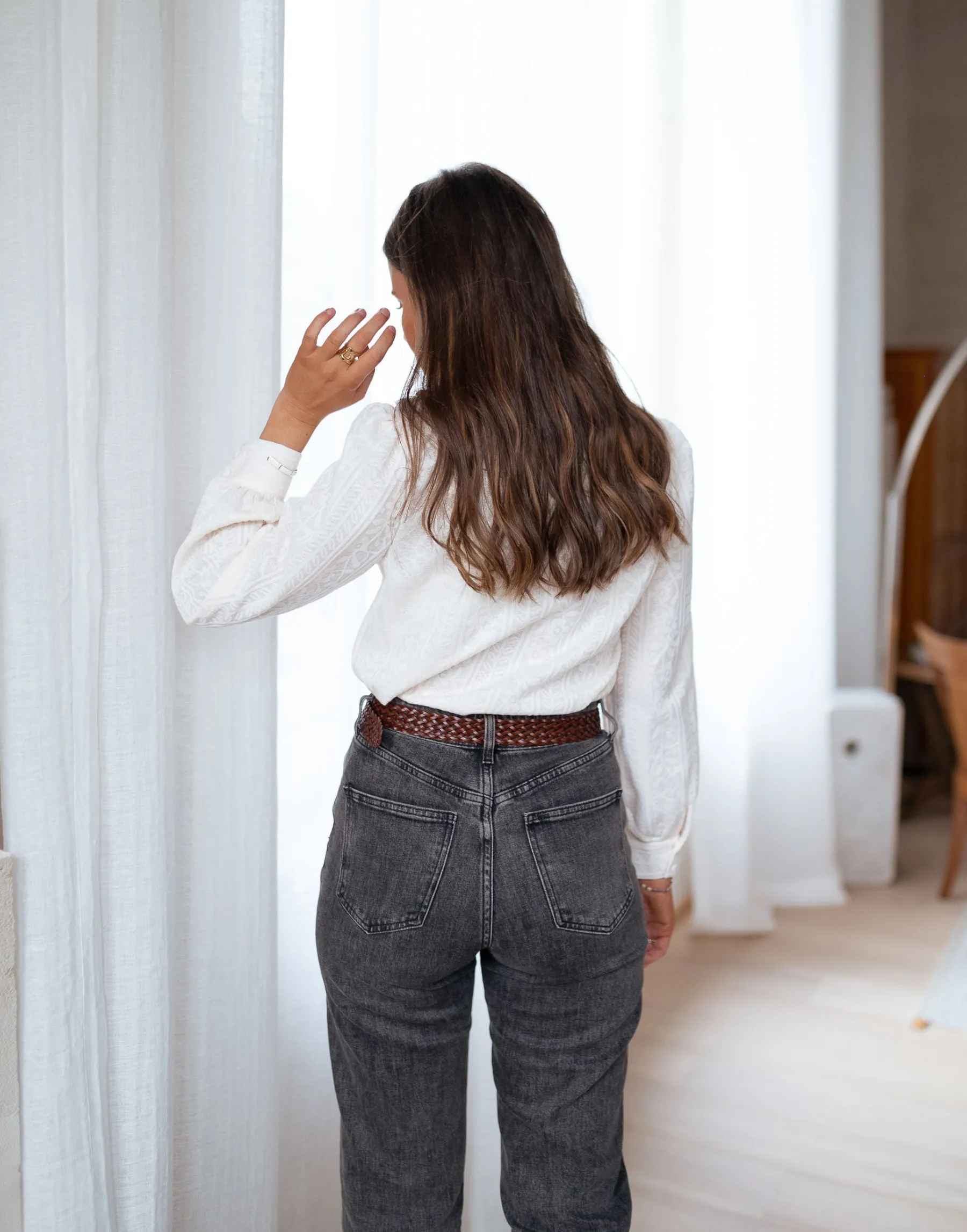 Chemisiers & Blouses-EASY-CLOTHES Blouse Otis - écrueEasy Clothes Écrue