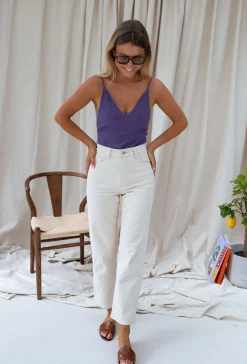 Body & Lingerie-EASY-CLOTHES Body Melly - mauveEasy Clothes Mauve       