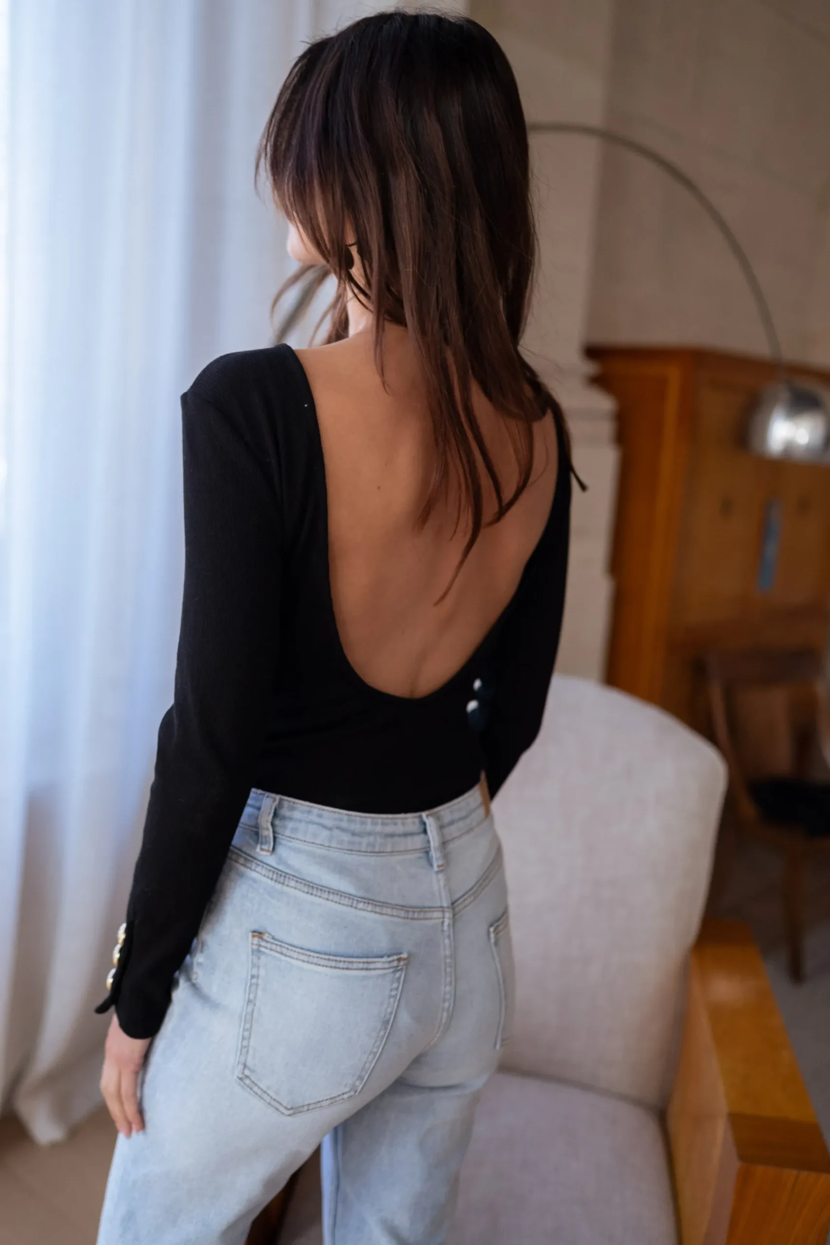 Body & Lingerie-EASY-CLOTHES Body Yael - noirEasy Clothes Noir