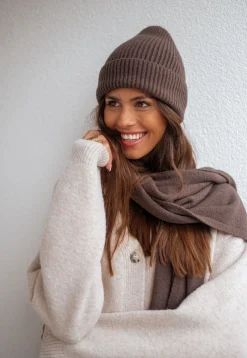 Bonnets & Gants-EASY-CLOTHES Bonnet Fady - chocolatEasy Clothes Chocolat       