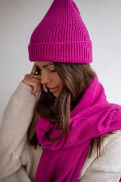Bonnets & Gants-EASY-CLOTHES Bonnet Fady - fuchsiaEasy Clothes Fuchsia