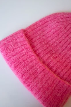 Bonnets & Gants-EASY-CLOTHES Bonnet Letty - roseEasy Clothes Rose