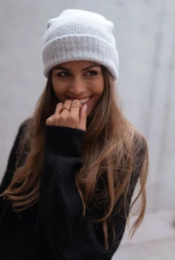 Bonnets & Gants-EASY-CLOTHES Bonnet Lyam - grisEasy Clothes Gris       