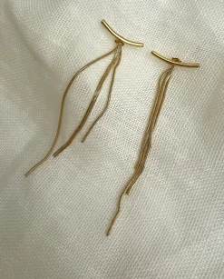Boucles d'oreilles-EASY-CLOTHES Boucle d’oreille Carmina - doréesEasy Clothes Dorées       