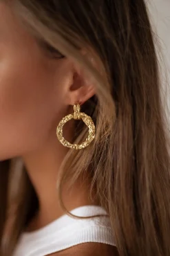 Boucles d'oreilles-EASY-CLOTHES Boucle d’oreille Zaya - doréesEasy Clothes Dorées       