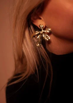 Boucles d'oreilles-EASY-CLOTHES Boucles d’Oreilles - Donie - Dorées - Bijoux Easy Clothes Dorées       