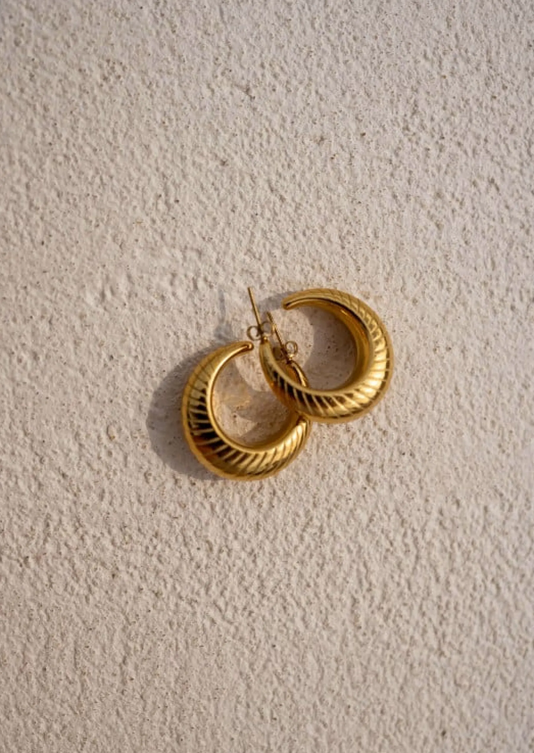 Boucles d'oreilles-EASY-CLOTHES Boucles d’Oreilles - Elonie - Dorées - Bijoux Easy Clothes Dorées