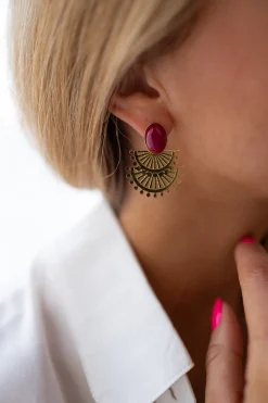 Boucles d'oreilles-EASY-CLOTHES Boucles d’oreilles Alara - doréesEasy Clothes Dorées