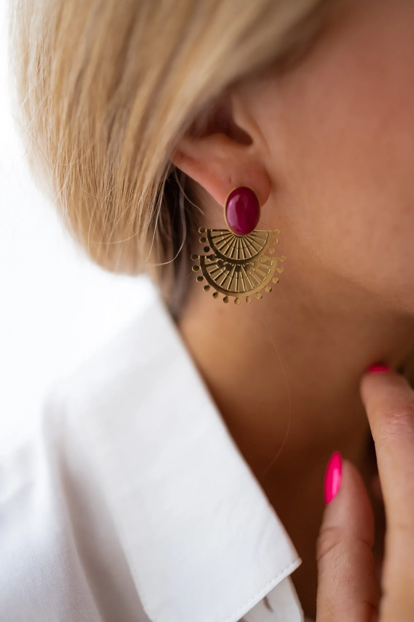 Boucles d'oreilles-EASY-CLOTHES Boucles d’oreilles Alara - doréesEasy Clothes Dorées