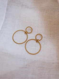 Boucles d'oreilles-EASY-CLOTHES Boucles d’oreilles Beah - doréesEasy Clothes Dorées       