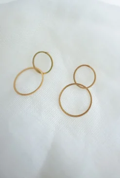 Boucles d'oreilles-EASY-CLOTHES Boucles d’oreilles Denou - doréesEasy Clothes Dorées       
