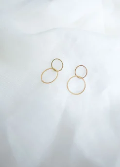 Boucles d'oreilles-EASY-CLOTHES Boucles d’oreilles Denou - doréesEasy Clothes Dorées       