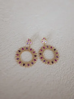 Boucles d'oreilles-EASY-CLOTHES Boucles d’Oreilles Dorées | Tilou | Bijoux Easy Clothes Dorées       