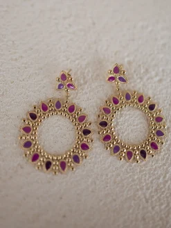 Boucles d'oreilles-EASY-CLOTHES Boucles d’Oreilles Dorées | Tilou | Bijoux Easy Clothes Dorées       