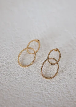 Boucles d'oreilles-EASY-CLOTHES Boucles d’Oreilles Dorées | Pendantes | Salina | Nos BijouxEasy Clothes Dorées       