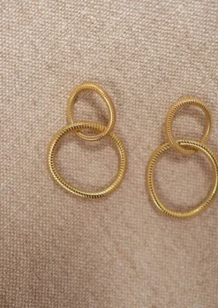Boucles d'oreilles-EASY-CLOTHES Boucles d’Oreilles Dorées - Mimi - Nos BijouxEasy Clothes Dorées