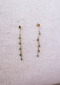 Boucles d'oreilles-EASY-CLOTHES Boucles d’oreilles Ferd dorées | Boucles d'oreilles pendantesEasy Clothes Dorées       