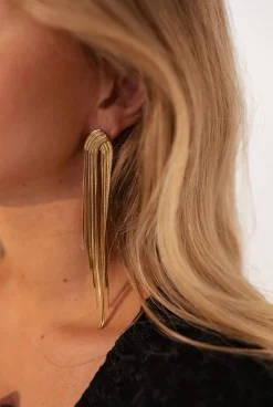 Boucles d'oreilles-EASY-CLOTHES Boucles d’oreilles Flaura - doréesEasy Clothes Dorées       