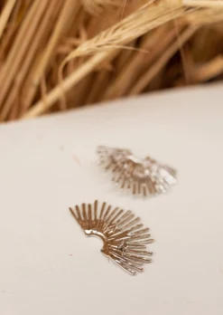 Boucles d'oreilles-EASY-CLOTHES Boucles d’Oreilles Frika Argentées - Bijoux & Accessoires - Easy Clothes Argentées       