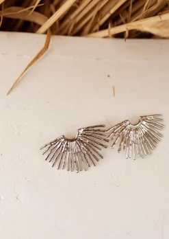 Boucles d'oreilles-EASY-CLOTHES Boucles d’Oreilles Frika Argentées - Bijoux & Accessoires - Easy Clothes Argentées       