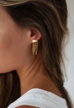 Boucles d'oreilles-EASY-CLOTHES Boucles d’oreilles Giam - doréesEasy Clothes Dorées       