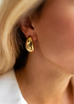 Boucles d'oreilles-EASY-CLOTHES Boucles d’oreilles Guso dorées | Boucles d'oreilles tendancesEasy Clothes Dorées       