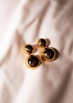 Boucles d'oreilles-EASY-CLOTHES Boucles d’Oreilles Heide - Dorées - Bijoux Easy Clothes Dorées       