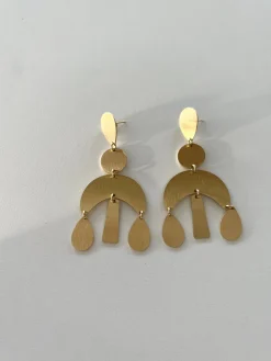 Boucles d'oreilles-EASY-CLOTHES Boucles d’oreilles Lona - doréesEasy Clothes Dorées       