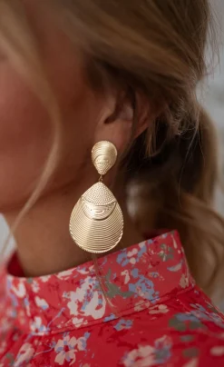 Boucles d'oreilles-EASY-CLOTHES Boucles d’oreilles Maira - doréesEasy Clothes Dorées       