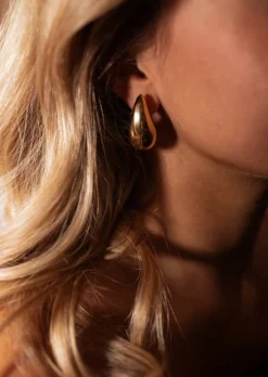 Boucles d'oreilles-EASY-CLOTHES Boucles d’Oreilles Mello - Dorées - Acier InoxydableEasy Clothes Dorées       