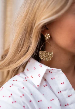 Boucles d'oreilles-EASY-CLOTHES Boucles d’oreilles Nisa - doréesEasy Clothes Dorées       