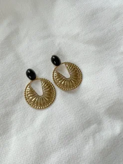 Boucles d'oreilles-EASY-CLOTHES Boucles d’oreilles Ridgy - doréesEasy Clothes Dorées       