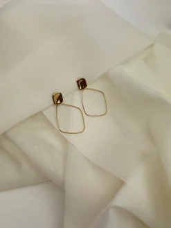 Boucles d'oreilles-EASY-CLOTHES Boucles d’oreilles Saba - doréesEasy Clothes Dorées       