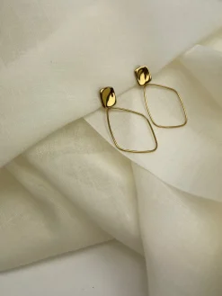 Boucles d'oreilles-EASY-CLOTHES Boucles d’oreilles Saba - doréesEasy Clothes Dorées       