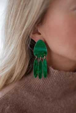 Boucles d'oreilles-EASY-CLOTHES Boucles d’oreilles Syla - vertesEasy Clothes Vertes