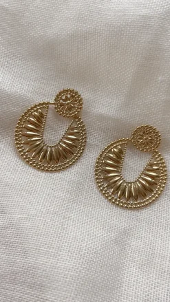 Boucles d'oreilles-EASY-CLOTHES Boucles d’oreilles Utah - doréesEasy Clothes Dorées       