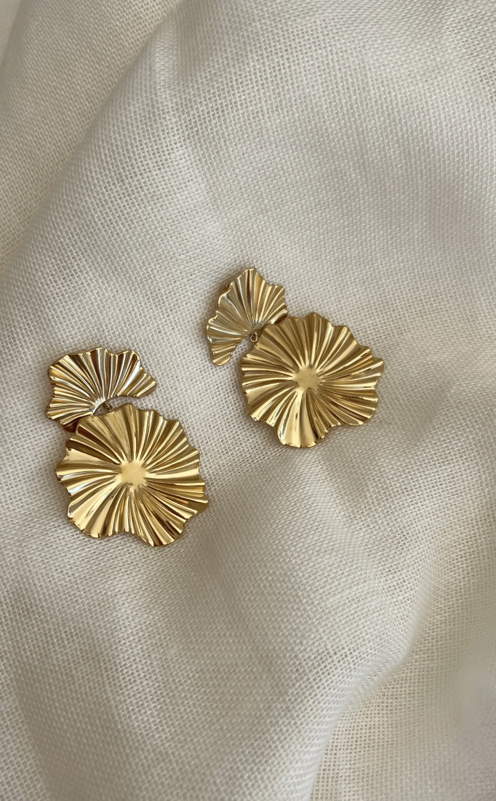 Boucles d'oreilles-EASY-CLOTHES Boucles d’oreilles Vica - doréesEasy Clothes Dorées