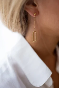 Boucles d'oreilles-EASY-CLOTHES Boucles d’oreilles Ylah - doréesEasy Clothes Dorées