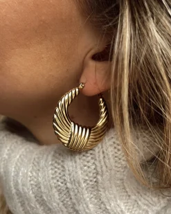 Boucles d'oreilles-EASY-CLOTHES Boucles d’oreilles Zolda - doréesEasy Clothes Dorées       