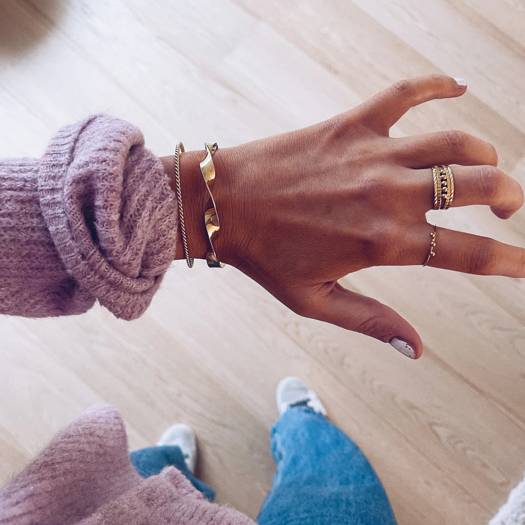 Bracelets-EASY-CLOTHES Bracelet Alana - doréEasy Clothes Doré