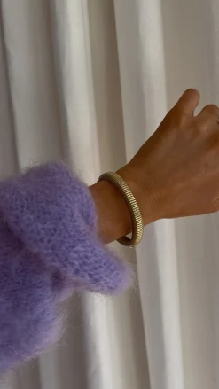 Bracelets-EASY-CLOTHES Bracelet Jafa doré | Bracelet épais | Prêt-à-porter en ligne | Easy Clothes Doré