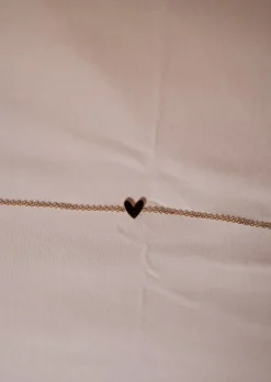 Bracelets-EASY-CLOTHES Bracelet Léon - Pendentif Coeur - DoréEasy Clothes Doré       
