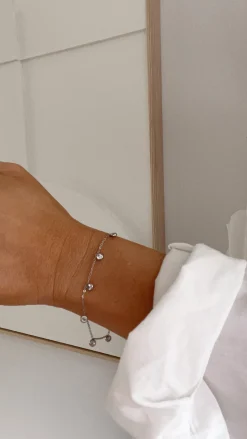 Bracelets-EASY-CLOTHES Bracelet Mietta - argentéEasy Clothes Argenté