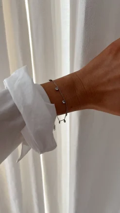 Bracelets-EASY-CLOTHES Bracelet Mietta - argentéEasy Clothes Argenté       