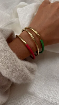 Bracelets-EASY-CLOTHES Bracelet Vienne - doré et roseEasy Clothes Doré et rose       